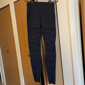 Lululemon Wunder Under Mesh Leggings